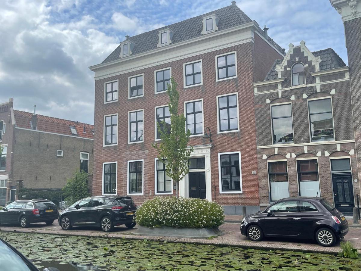 Canal House In Historic City Center Gouda Buitenkant foto