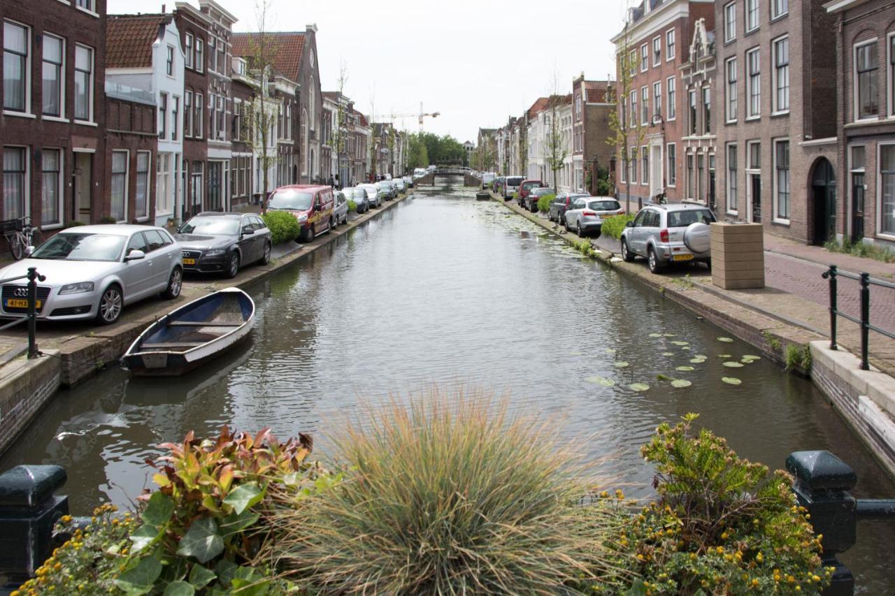 Canal House In Historic City Center Gouda Buitenkant foto