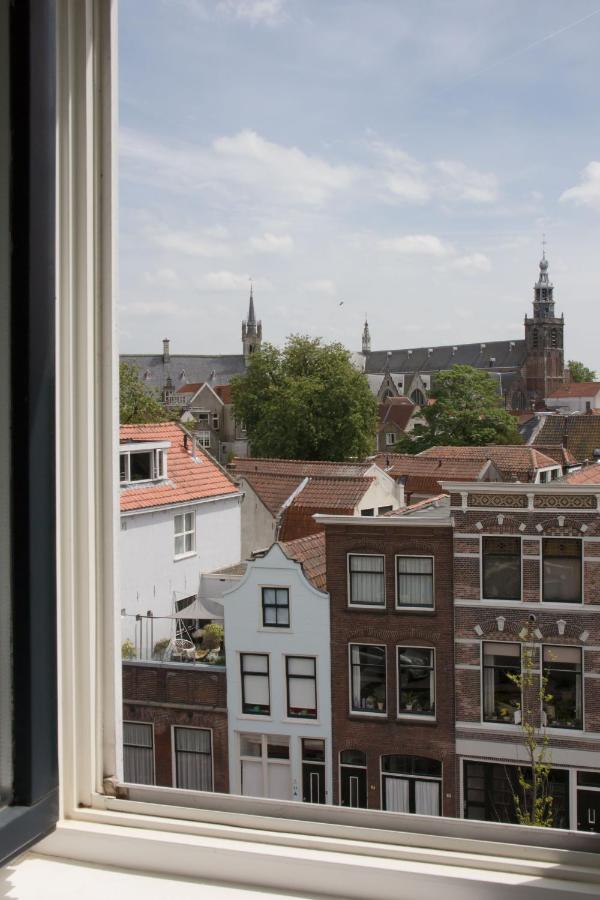 Canal House In Historic City Center Gouda Buitenkant foto