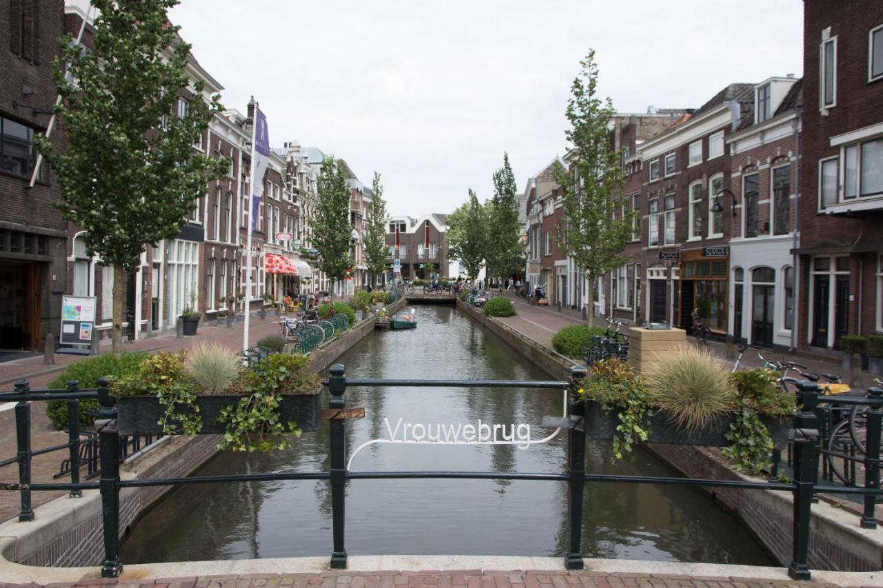 Canal House In Historic City Center Gouda Buitenkant foto